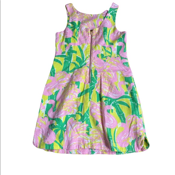 Lilly Pulitzer For Target Fan Dance Flamingo 20th Anniversary Shift Dress - Picture 4 of 16